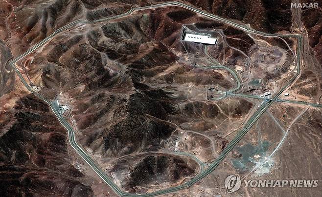이란 포르도 핵 시설 [AFP 연합뉴스 자료사진. 재판매 및 DB 금지]