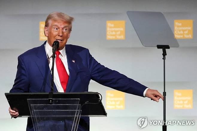 도널드 트럼프 미국 대통령 [로이터 연합뉴스 자료사진. 재판매 및 DB 금지]