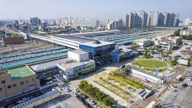 익산역 전경/사진 제공=익산시