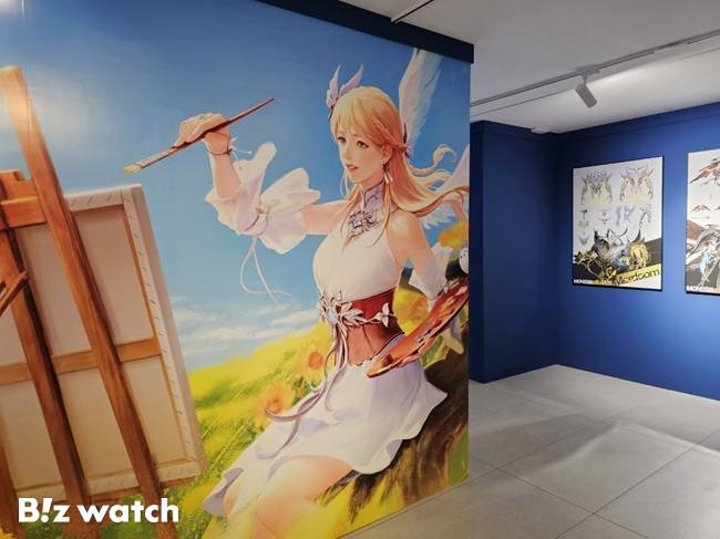 로스트아크 미디어 아트 전시회./사진=김동훈 기자