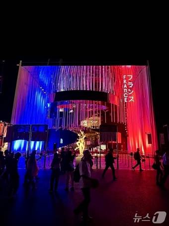 프랑스 파빌리온ⓒ News1 윤슬빈 기자