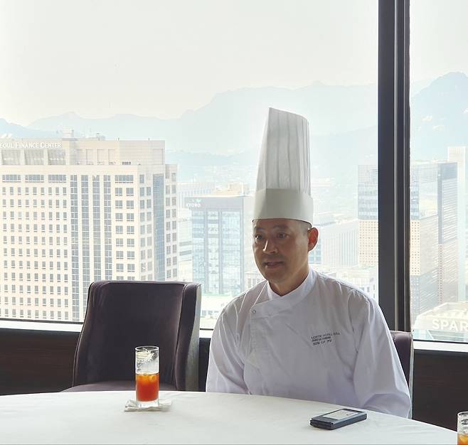 롯데호텔 서울 중식당 '도림' 손락유 조리장. (롯데호텔앤리조트 제공).