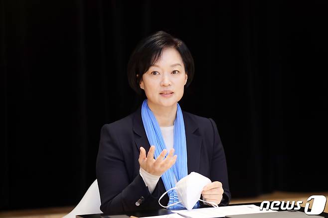 한성숙 중기부 장관 후보자 (네이버 제공)