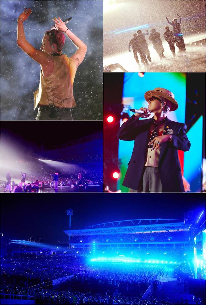 지드래곤, 베트남 폭우 속 4만 팬들 떼창 (사진: 갤럭시코퍼레이션)