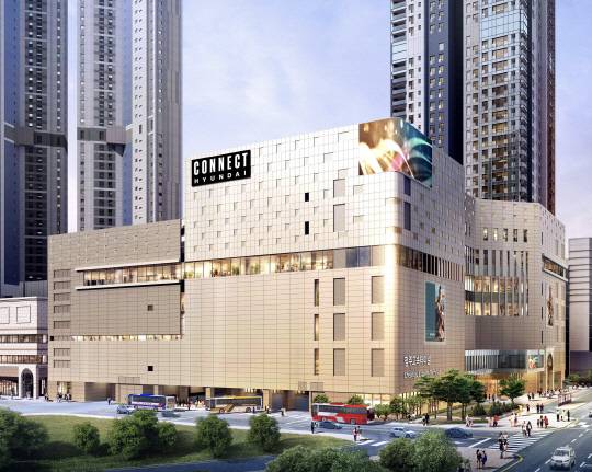청주시 가경동 현대백화점 커넥트현대 청주 조감도. 현대백화점 제공