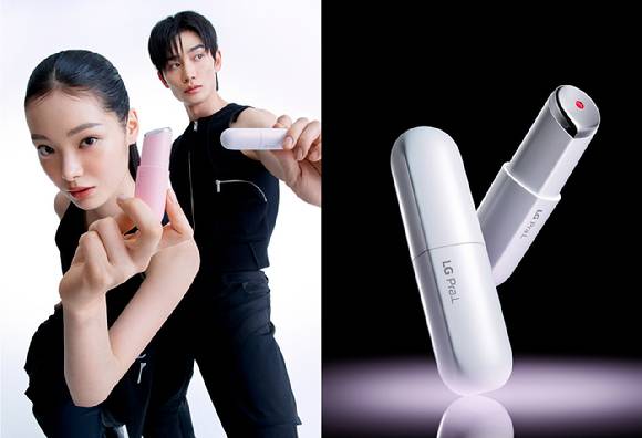 LG생활건강이 새로운 홈뷰티 디바이스 'LG 프라엘 수퍼폼 갈바닉 부스터'를 출시했다. [사진=LG생활건강]