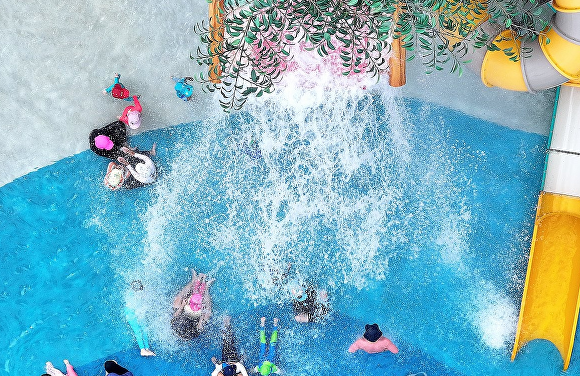 지난해 대구 북구 산격동 유통단지공원물놀이장 전경. [사진=연합뉴스]