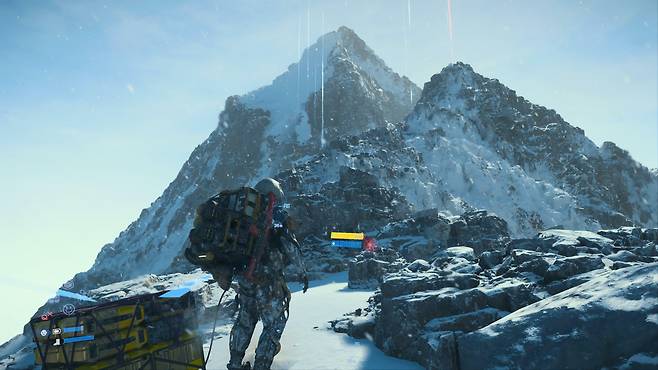 ▲ 설산 지역은 30fps로라도 '품질' 모드를 고르고 싶었을 정도