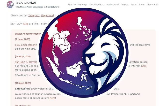 동남아시아에서는 싱가포르가 태국, 베트남, 인도네시아 등과 함께 소버린 AI LLM을 구축 중이다. 이와 별도로 각 국가별로도 소버린 AI를 확보하려는 움직임이 있다 / 출처=AI 싱가포르