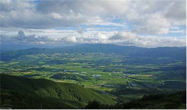 ▲ DMZ펀치볼둘레길 전경