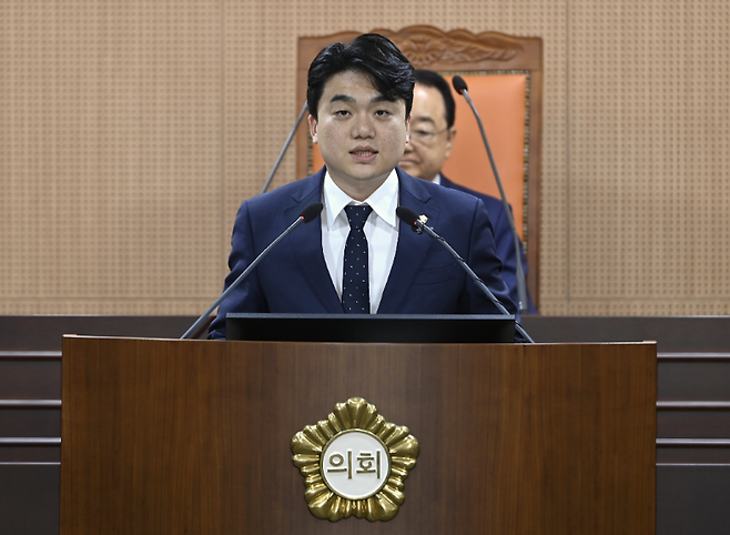 ▲ 정재성 광주 북구의원 [광주 북구의회]