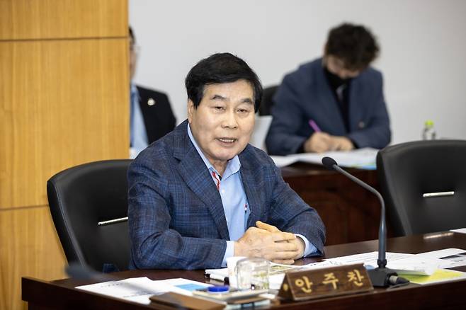 안주찬 구미시의원.    출처, 구미시의회 홈페이지