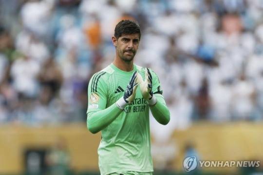 레알 마드리드에 승리 안긴 골키퍼 쿠르투아 / 사진=연합뉴스