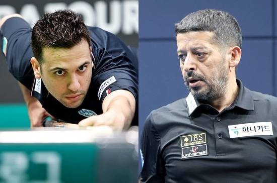 또다른 4강전에선 사파타(왼쪽)와 초클루가 경기를 치른다. (사진=PBA)