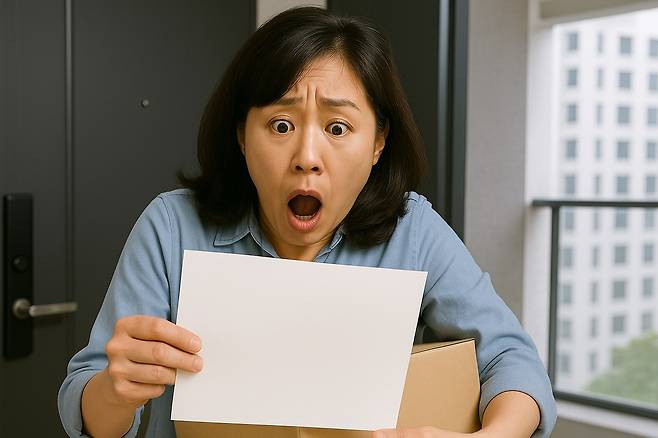 성지예(가명·48) 씨는 8년을 기다려 최근 강남구의 한 재건축 아파트에 입주했다. 하지만 새 집 입성의 기쁨도 잠시, 완공을 기다리며 살았던 ‘대체주택’의 비과세 요건을 충족하지 못했다는 이유로 무려 1억원짜리 양도세 폭탄 고지서를 받았다. 입주권도 있고 거주 요건, 1주택자였는데 도대체 무엇이 문제였을까.  [챗GPT를 이용해 제작함]