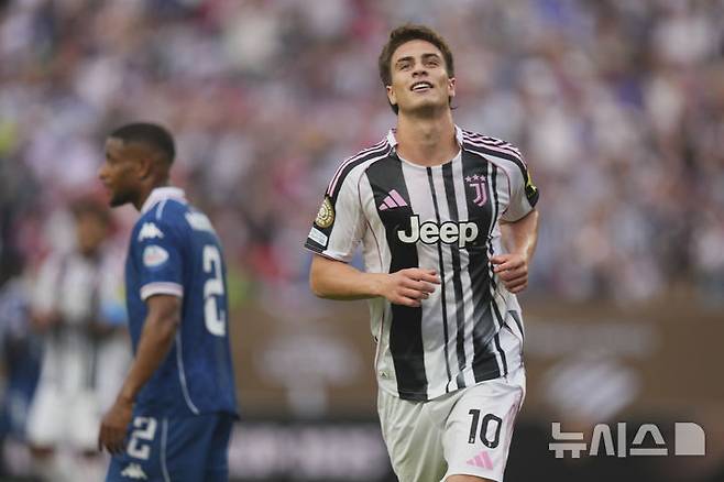 [필라델피아=AP/뉴시스]유벤투스 일디즈 멀티골. 2025.06.22.