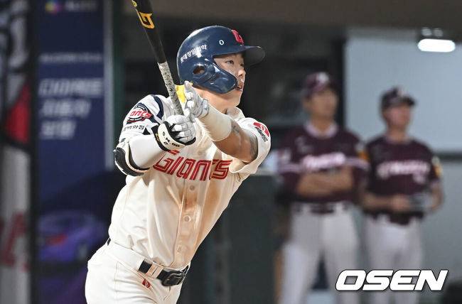 [OSEN=부산, 이석우 기자]  롯데 자이언츠 고승민  / foto0307@osen.co.kr