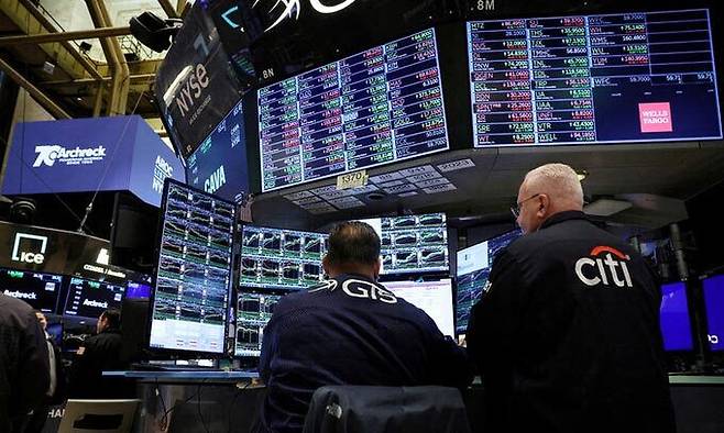 미국 뉴욕증권거래소(NYSE) 모습. 로이터연합뉴스
