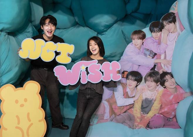 에버랜드에 조성한 NCT WISH 테마 공간 ‘에버 위시존’                사진제공｜에버랜드