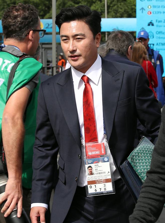 안정환.  연합뉴스