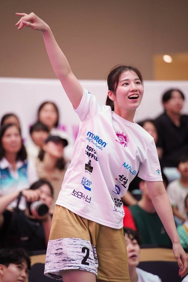 2025 WKBL 3x3 트리플 잼 2차 대회에 참가한 이시다 유즈키. /사진=WKBL 제공