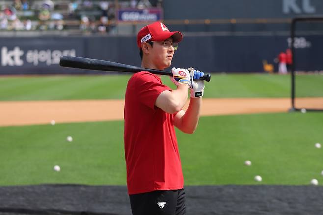 SSG 랜더스 외야수 김성욱. /사진=SSG 랜더스 제공