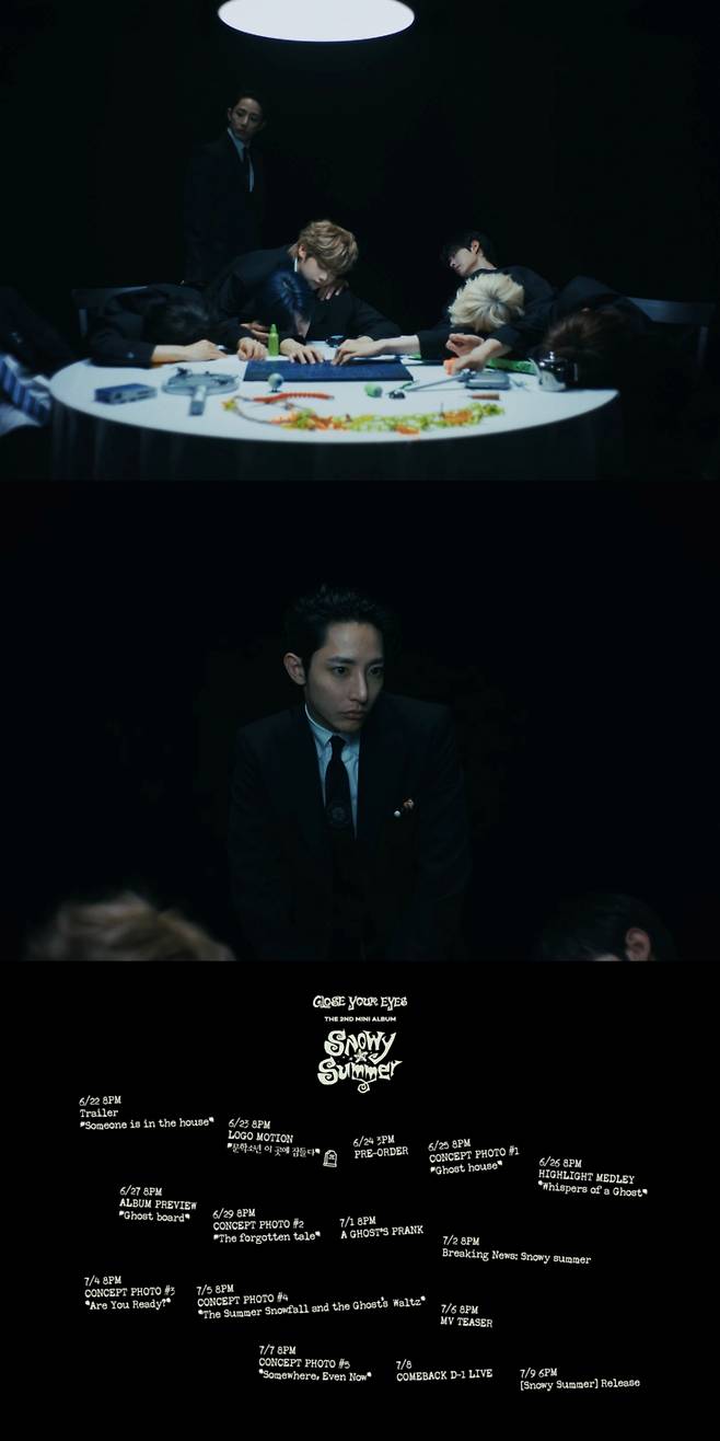 클로즈 유어 아이즈, 7월 9일 컴백 확정