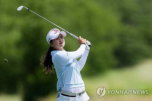 최혜진의 아이언샷. [AFP/게티이미지=연합뉴스]