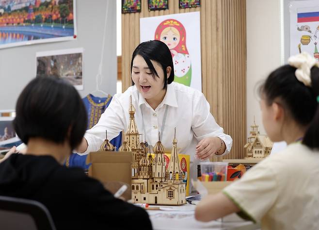 러시아 문화 체험 수업 [촬영 김상연]