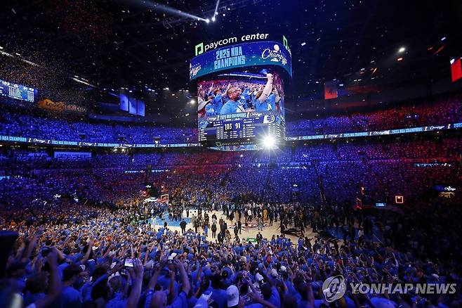 오클라호마시티, 2024-2025 NBA 우승 [Imagn Images=연합뉴스]