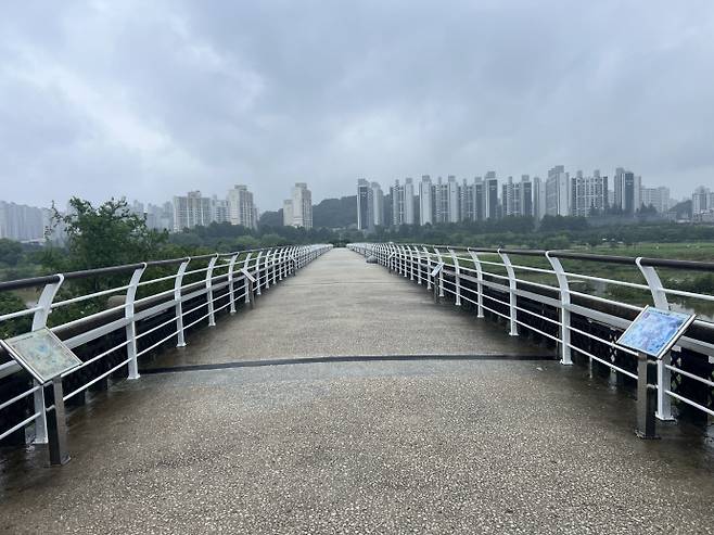 지난 24일 광주 북구 동림동에 위치한 광주 지역의 유일한 6·25 격전지 옛 산동교 모습. /박건우 기자