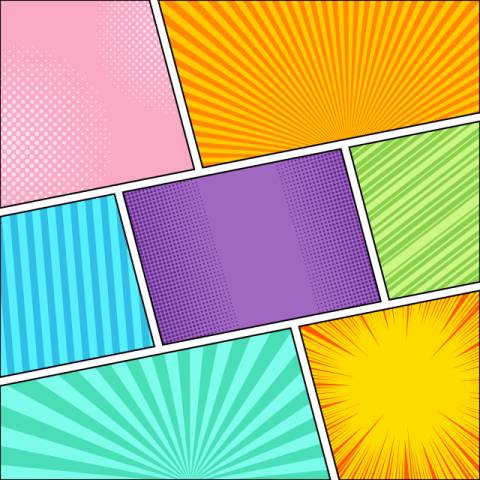 만화책 관련 자료 이미지. 게티이미지뱅크