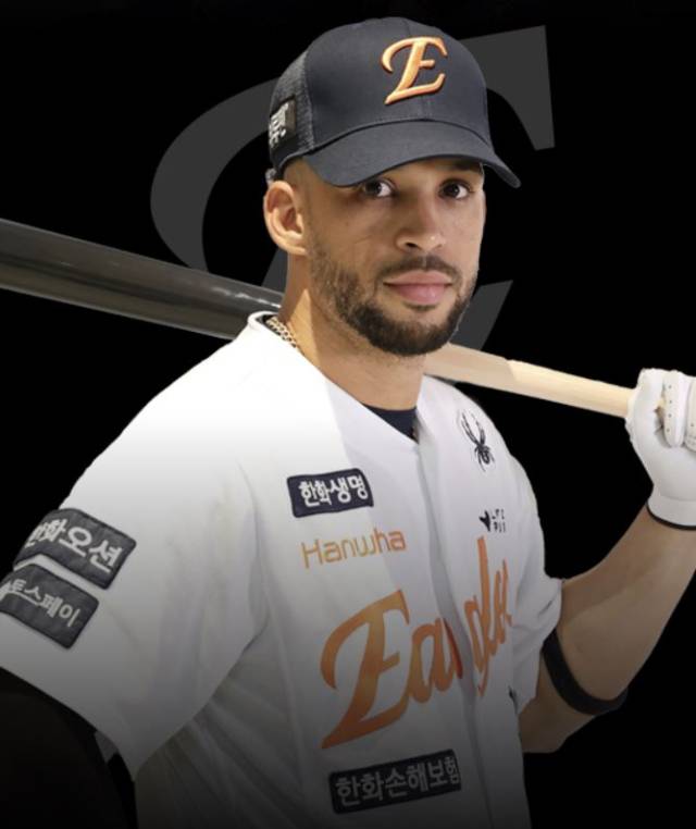 한화 이글스의 새 외국인 타자 루이스 리베라토. 한화 홈페이지 제공
