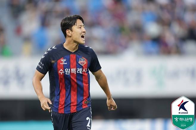 수원FC 시절 권경원. 사진 | 한국프로축구연맹