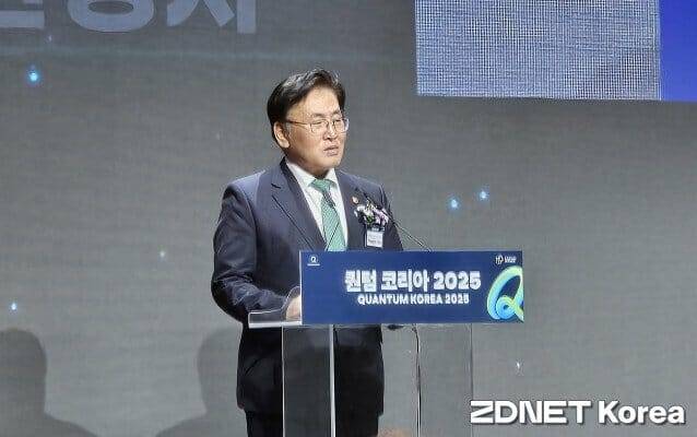 유상임 과학기술정보통신부 장관(사진=남혁우 기자)