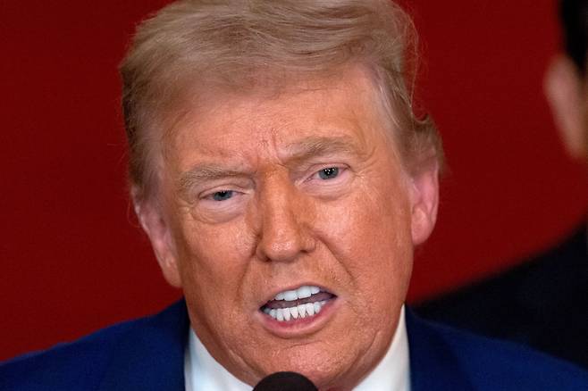 도널드 트럼프 미국 대통령 / AFP