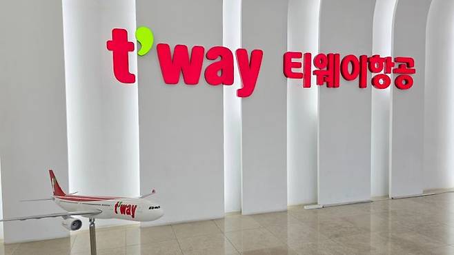 서울 강서구 하늘길에 위치한 티웨이항공 항공훈련센터 로비 ⓒ데일리안 고수정 기자