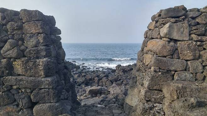 제주도의 바닷가 (출처 : 직접 촬영)