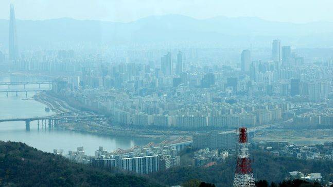 서울 압구정·성수동 일대 전경. ⓒ뉴시스
