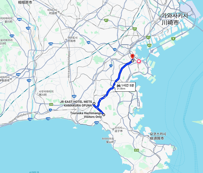 스크린샷 2025-06-24 091301.png 일본 랜트카 여행 59일 31일차, 32일차~ 33일차 루트