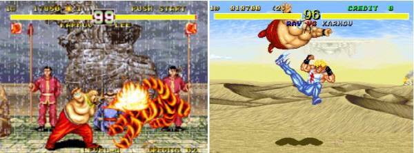 다양한 불 공격과 공중 멈춤? 기술을 쓴다.