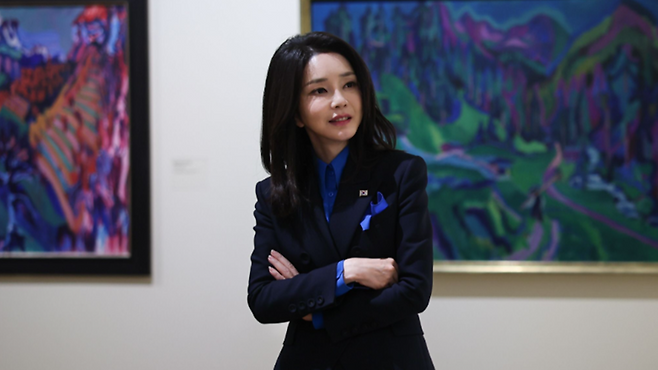 윤석열 전 대통령 부인 김건희 여사