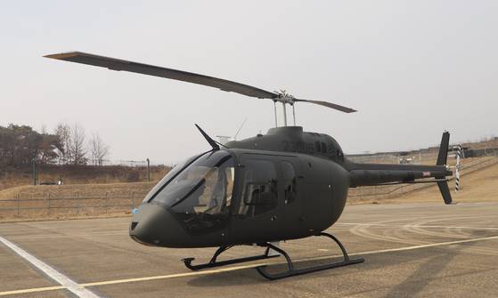 기초비행훈련용헬기 미국 벨-505. 사진 방위사업청