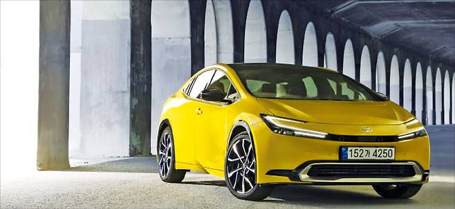 도요타의 하이브리드카 프리우스.  도요타 제공