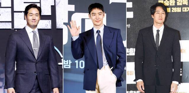 수년째 독립·예술영화계 지원을 이어오고 있는 배우 유지태, 이제훈, 소지섭(왼쪽 사진부터). 영화산업의 토대가 되는 독립영화를 지키기 위해서는 무엇보다 관객들의 관심이 필요하다는 게 이들의 공통된 생각이다. 뉴시스