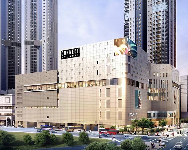 커넥트현대 청주 조감도/사진제공=현대백화점