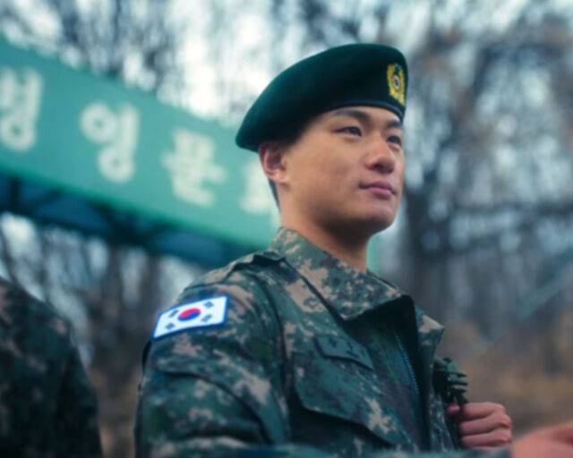 넷플릭스 시리즈 'D.P'에서 실감나는 악역을 맡아 얼굴을 알렸다. / 넷플릭스 'D.P' 캡처