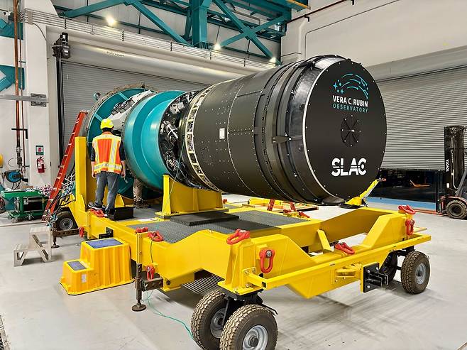 LSST 카메라.[한국천문연구원 제공]