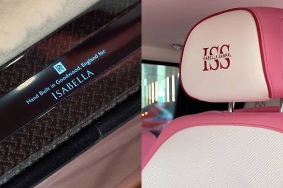 인도의 한 부동산 사업가가 생후 1년 된 딸에게 7억원대에 판매되는 것으로 알려진 맞춤형 롤스로이스 차량을 선물한 사실이 알려지며 갑론을박이 벌어지고 있다. 인스타그램 캡처