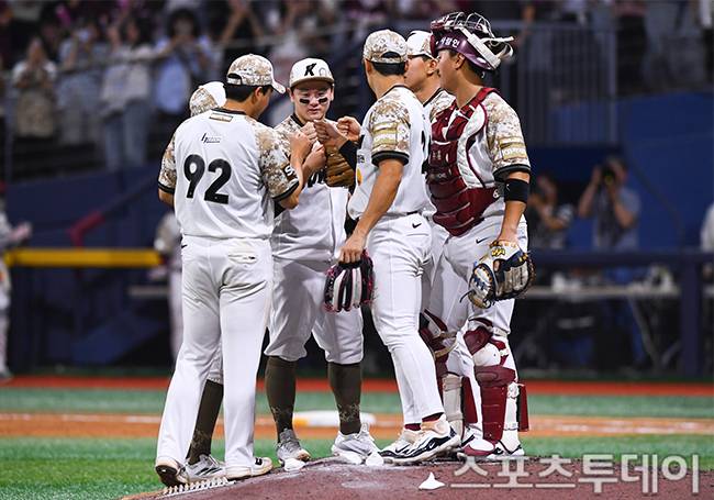 키움 선수단 / 사진=팽현준 기자